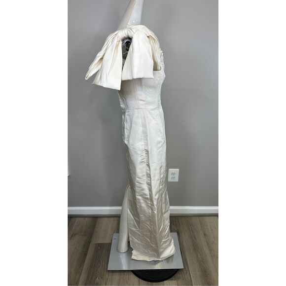 Alexia María Josephine Off-The-Shoulder Gown Size US10 $1750 - Picture 11 of 12